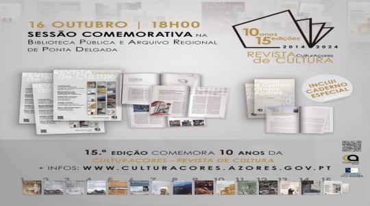 4.ª Sessão '10 anos/15 edições' CulturAçores na BPARPD