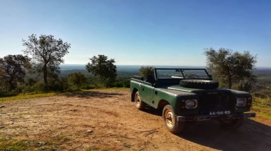 Safari em Cork num Land Rover clássico